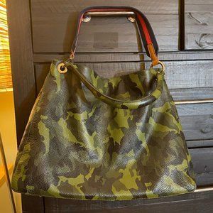 Mark & Graham Build Your Own Hobo Shoulder Bag in Camo Color